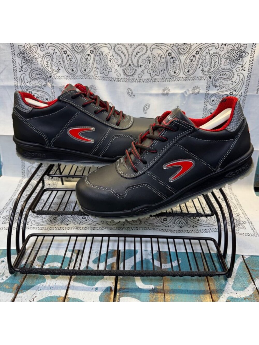 NEW Cofra Zatopek S3 SRC Blk Safety Trainers Aluminium Toecap EU 40/UK6.5/US 7.5